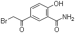 结构式 CAS# 73866-23-6, 5-溴乙酰水杨酰胺