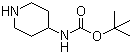 structure of CAS# 73874-95-0, 4-N-BOC-Aminopiperidine;4-N-(tert-Butoxycarbonyl)aminopiperidine