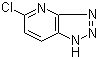 结构式 CAS# 73895-37-1, 5-氯-3H-[1,2,3]三唑并[4,5-b]吡啶