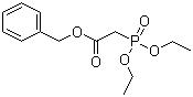 structure of CAS# 7396-44-3, Benzyl diethyl phosphonoacetate;(Diethoxyphosphinyl)acetic acid phenylmethyl ester; Diethyl(benzyloxycarbonylmethyl)phosphonate; NSC 133869