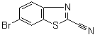 6-Bromo-2-benzothiazolecarbonitrile molecular structure (CAS 741253-03-2)
