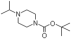 structure of CAS# 741287-46-7, 1-Boc-4-Isopropylpiperazine;4-Isopropyl-piperazine-1-carboxylic acid tert-butyl ester