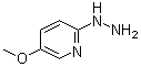 3-Methoxy-6-(hydrazino)pyridine molecular structure (CAS 741287-82-1)