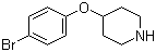 structure of CAS# 74130-05-5, 4-(4-Bromophenoxy)piperidine