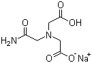 structure of CAS# 7415-22-7, N-(2-Acetamido)iminodiacetic acid monosodium salt;ADA sodium salt; N-(Carbamoylmethyl)iminodiacetic acid monosodium salt