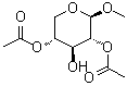 甲基 2,4-二-O-乙酰基-beta-D-吡喃木糖苷分子结构 (CAS 74162-08-6)