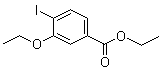 3-Ethoxy-4-iodobenzoic acid ethyl ester molecular structure (CAS 741699-04-7)