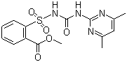 甲嘧磺隆分子结构 (CAS 74222-97-2)