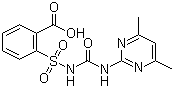 Sulfometuron molecular structure (CAS 74223-56-6)