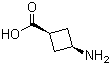 structure of CAS# 74316-27-1, cis-3-Aminocyclobutanecarboxylic acid