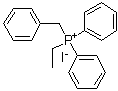 Ethyldiphenyl(phenylmethyl)phosphonium iodide molecular structure (CAS 74339-30-3)