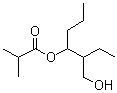 2-甲基丙酸 2-(羟甲基)-1-丙基丁基酯分子结构 (CAS 74367-32-1)