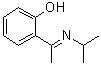 2-[1-[(1-Methylethyl)imino]ethyl]phenol molecular structure (CAS 74378-55-5)