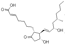 Limaprost molecular structure (CAS 74397-12-9)