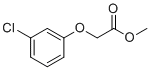 Methyl 2-(3-chlorophenoxy)acetate molecular structure (CAS 74411-14-6)