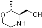 (2R,3R)-2-甲基-3-吗啉甲醇分子结构 (CAS 744196-64-3)