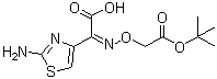 (Z)-2-(2-Aminothiazol-4-yl)-2-(tert-butoxycarbonylmethoxyimino)acetic acid molecular structure (CAS 74440-02-1)