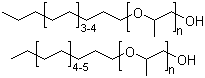 C12-C15 Alcohol propoxylated molecular structure (CAS 74499-34-6)