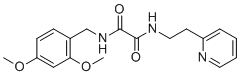 N1-(2,4-Dimethoxybenzyl)-N2-(2-(pyridin-2-yl)ethyl)oxalamide molecular structure (CAS 745047-53-4)