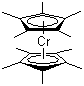 structure of CAS# 74507-61-2, Bis(pentamethylcyclopentadienyl)chromium;Decamethylchromocene