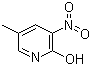 2-羟基-5-甲基-3-硝基吡啶分子结构 (CAS 7464-14-4)