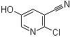 2-氯-5-羟基烟腈分子结构 (CAS 74650-75-2)