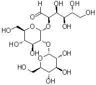 O-alpha-D-Glucopyranosyl-(1→2)-O-alpha-D-glucopyranosyl-(1→2)-D-glucose molecular structure (CAS 74738-47-9)