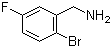 structure of CAS# 747392-34-3, 2-Bromo-5-fluorobenzylamine