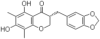 结构式 CAS# 74805-92-8, 麦冬高异黄酮 A