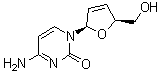 结构式 CAS# 7481-88-1, 扎西他宾