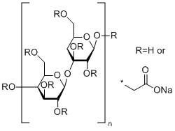 structure of CAS# 74811-65-7, Croscarmellose sodium