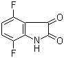 structure of CAS# 749240-52-6, 4,7-Difluoroisatin