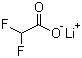 结构式 CAS# 74956-94-8, 二氟乙酸锂