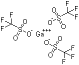 结构式 CAS# 74974-60-0, 三氟甲烷磺酸镓