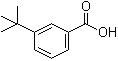 结构式 CAS# 7498-54-6, 3-叔丁基苯甲酸