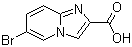 6-Bromoimidazo[1,2-a]pyridine-2-carboxylic acid molecular structure (CAS 749849-14-7)