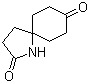 1-氮杂螺[4.5]癸烷-2,8-二酮分子结构 (CAS 749861-03-8)