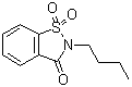 structure of CAS# 7499-96-9, 2-Butyl-1,2-benzisothiazol-3(2H)-one 1,1-dioxide;N-Butylsaccharin; NSC 400074