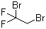 structure of CAS# 75-82-1, 1,2-Dibromo-1,1-difluoroethane