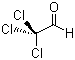 structure of CAS# 75-87-6, Chloral;2,2,2-trichloroacetaldehyde; Trichloroacetaldehyde; Trichloroethanal