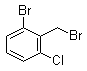 2-Bromo-6-chlorobenzyl bromide molecular structure (CAS 75002-98-1)