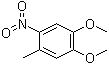 4,5-Dimethoxy-2-nitrotoluene molecular structure (CAS 7509-11-7)