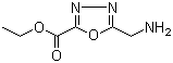 5-(Aminomethyl)-1,3,4-oxadiazole-2-carboxylic acid ethyl ester molecular structure (CAS 751479-66-0)