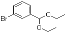 结构式 CAS# 75148-49-1, 3-溴苯甲醛二乙缩醛; 3-溴苯甲醛二缩乙醇