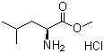 Methyl L-leucinate hydrochloride molecular structure (CAS 7517-19-3)