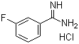 3-Fluorobenzamidine hydrochloride molecular structure (CAS 75207-72-6)