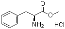 Methyl L-phenylalaninate hydrochloride molecular structure (CAS 7524-50-7)