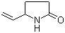 结构式 CAS# 7529-16-0, 5-乙烯基-2-吡咯烷酮