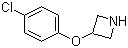 3-(4-Chlorophenoxy)azetidine molecular structure (CAS 753445-45-3)