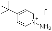 1-氨基-4-叔丁基吡啶鎓碘化物分子结构 (CAS 75375-27-8)